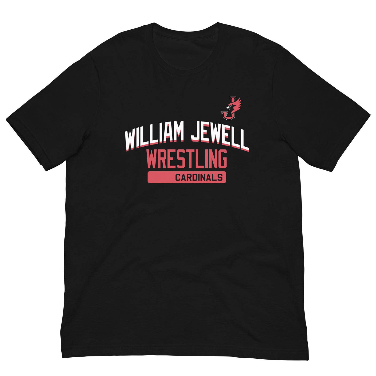 William Jewell Wrestling  Black Unisex Staple T-Shirt