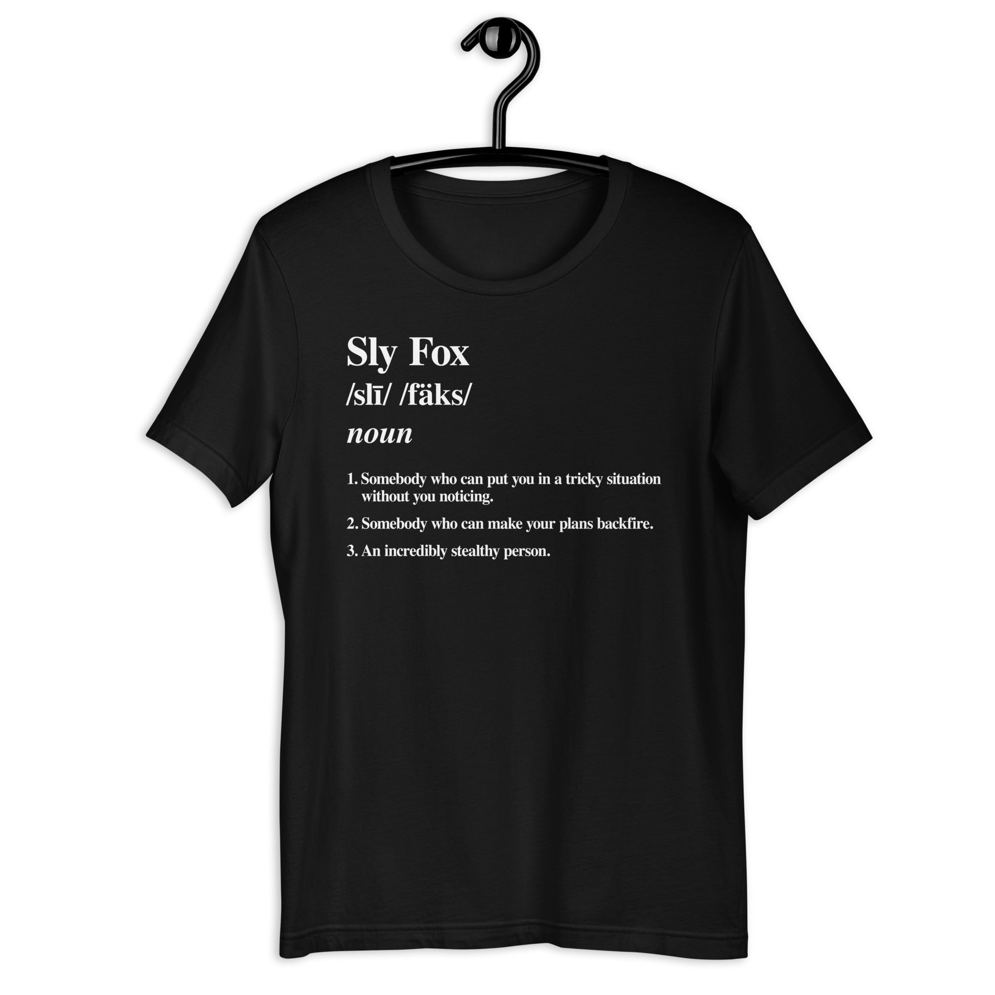 Sly Fox Wrestling Dictionary Unisex t-shirt