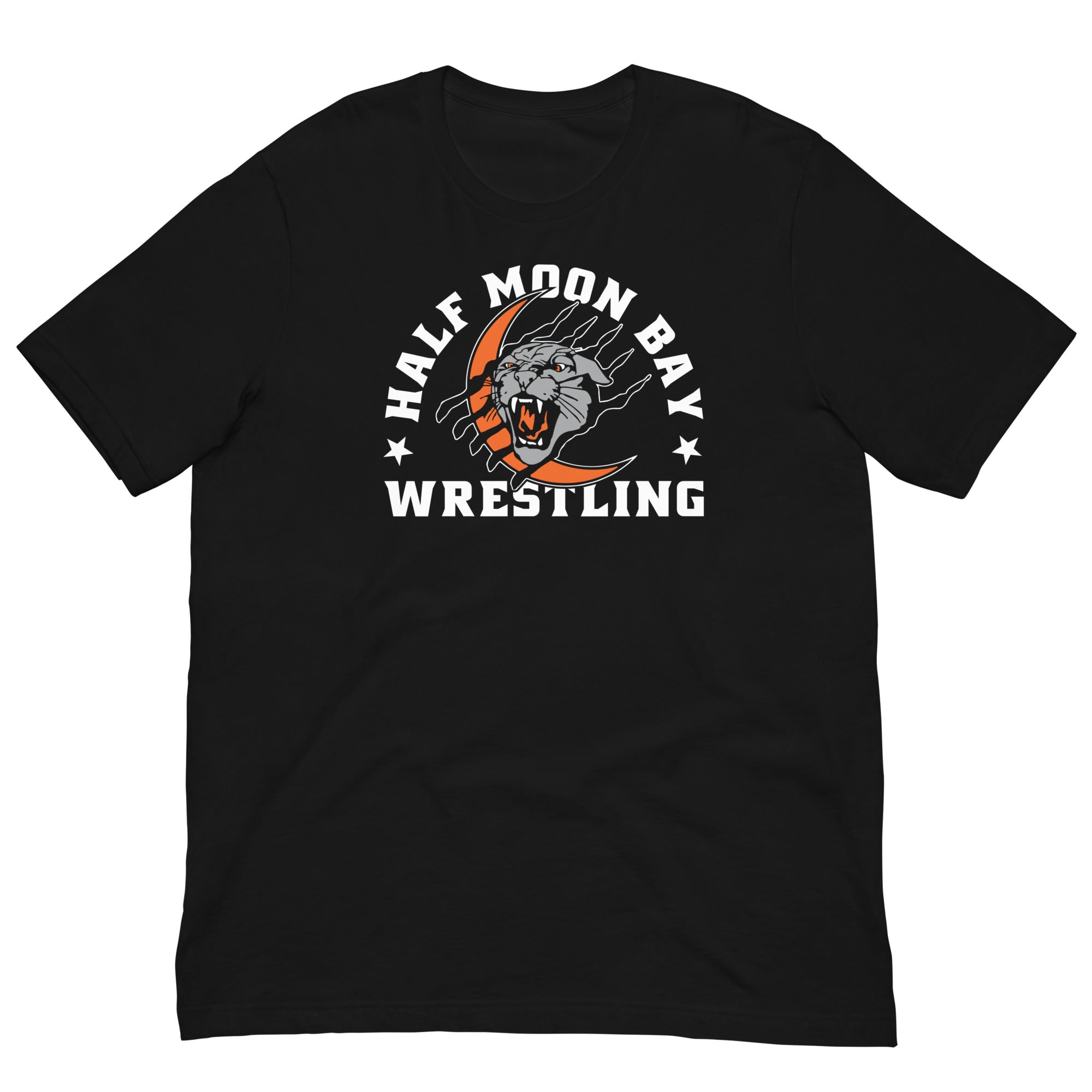 Half Moon Bay Wrestling MASCOT Unisex Staple T-Shirt