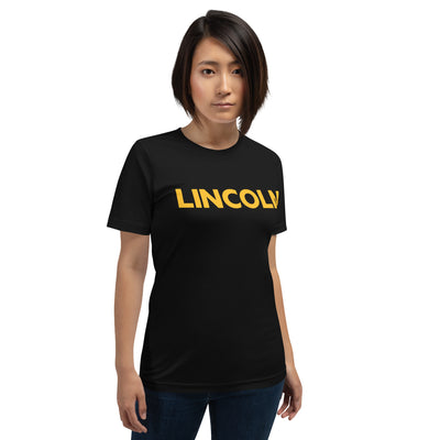 Lincoln Prep Booster Club Black Unisex Staple T-Shirt