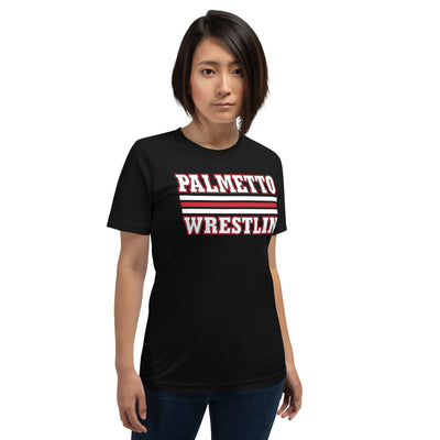 Palmetto Wrestling  Stripes Unisex Staple T-Shirt