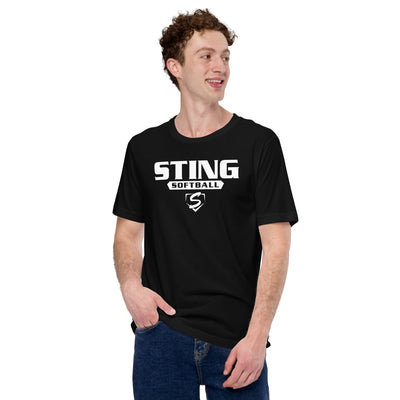 Sting Softball Unisex Staple T-Shirt