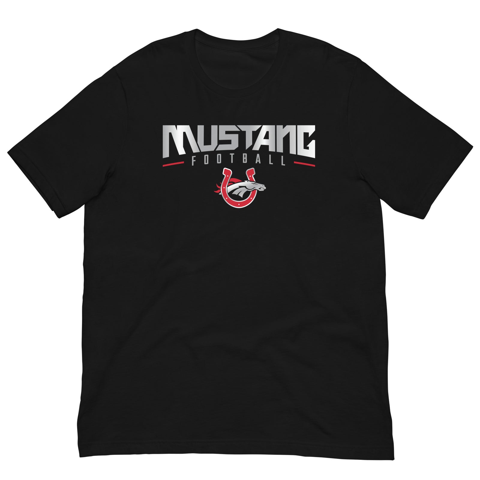 Palmetto Middle Football Black Unisex Staple T-Shirt