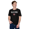 Palmetto Middle Football Black Unisex Staple T-Shirt