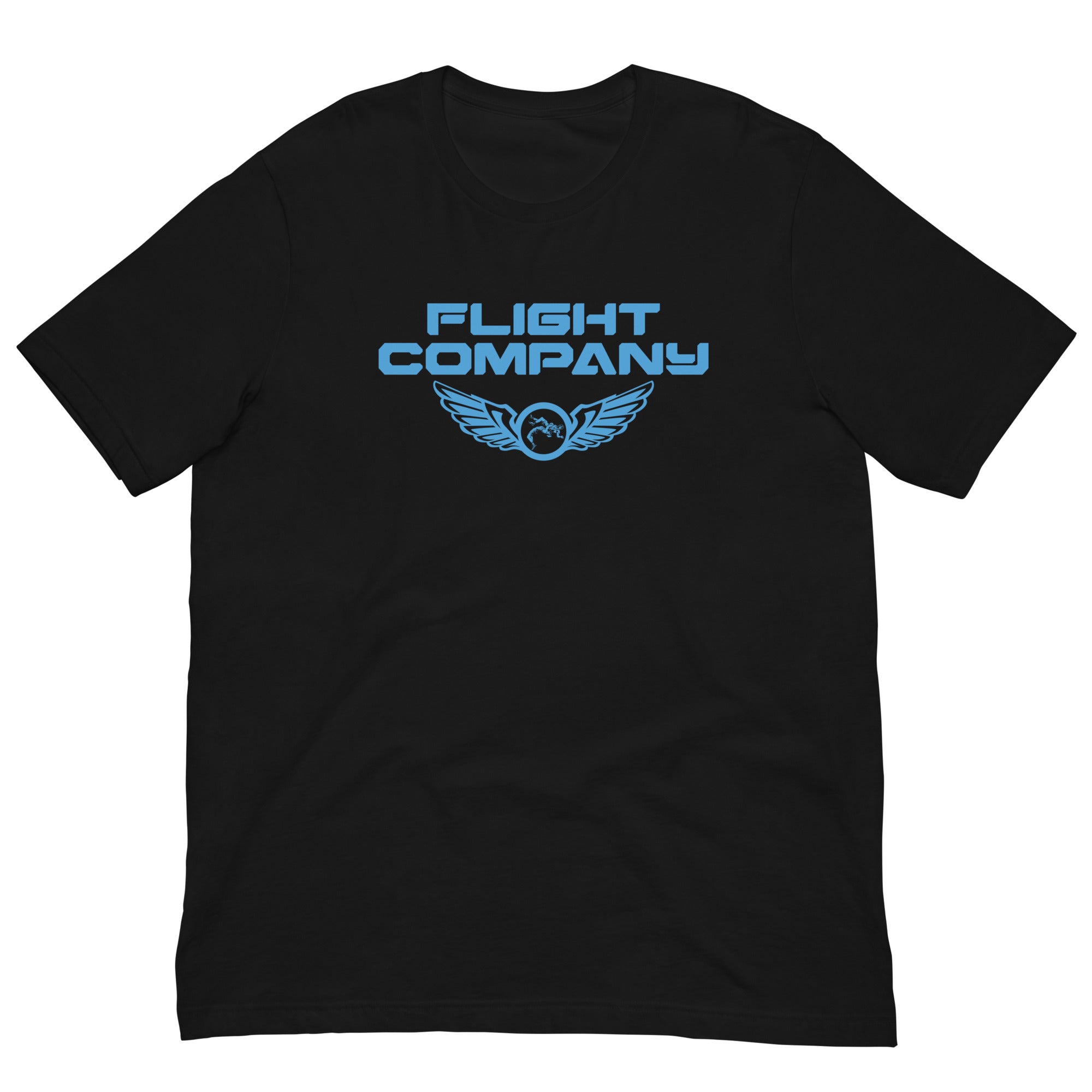 Flight Company  Black Unisex Staple T-Shirt