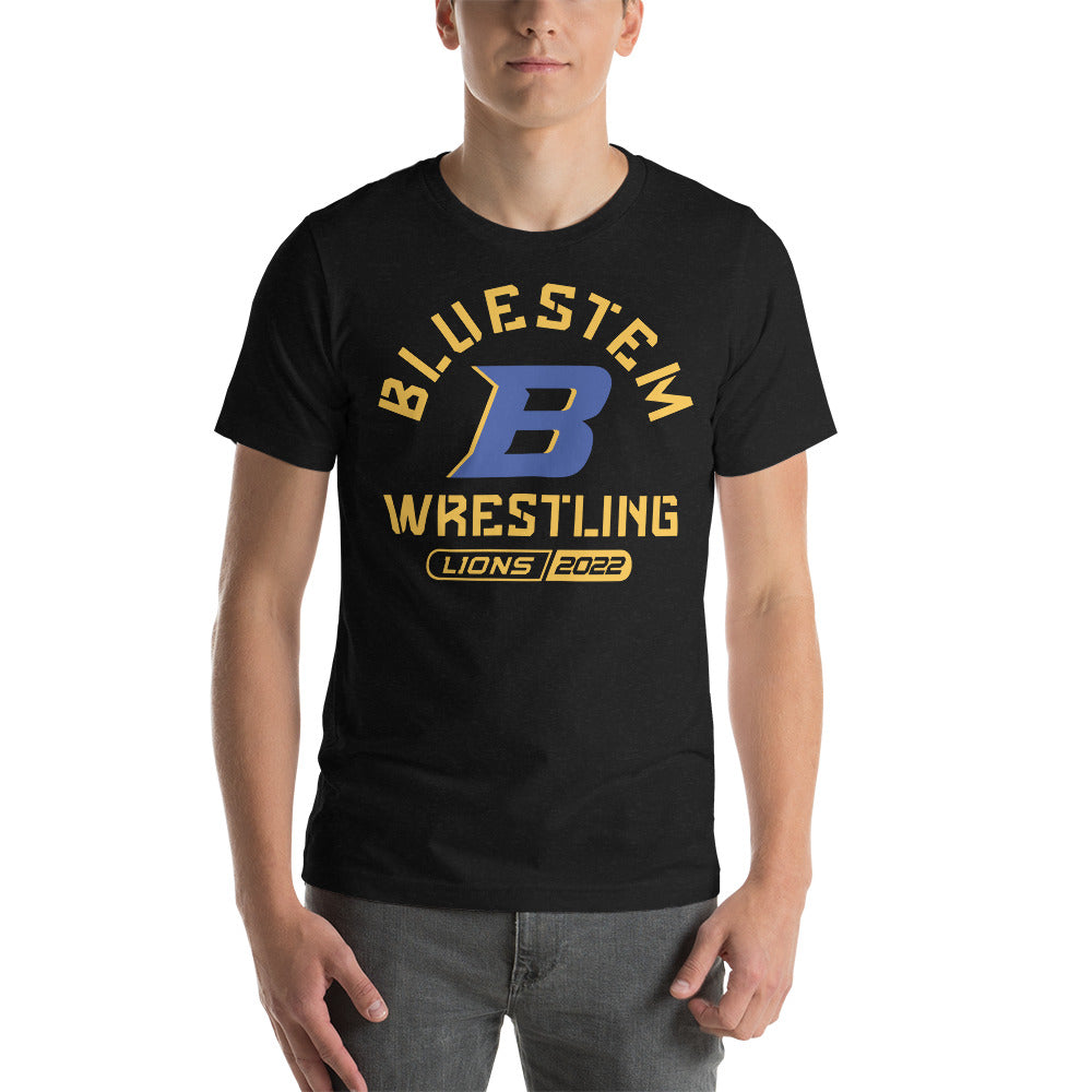Bluestem Wrestling Short-Sleeve Unisex T-Shirt