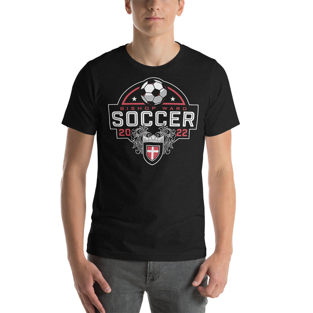 Bishop Ward Soccer Unisex t-shirt