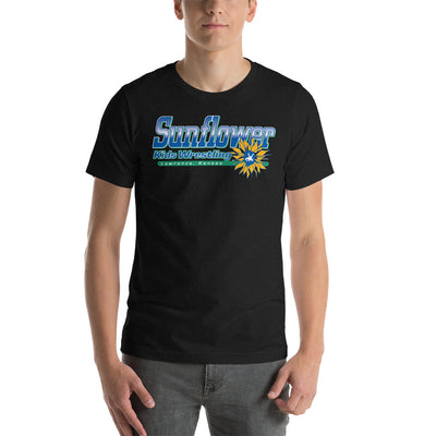 Sunflower Kids Wrestling Club Lawrence, KS Unisex Staple T-Shirt