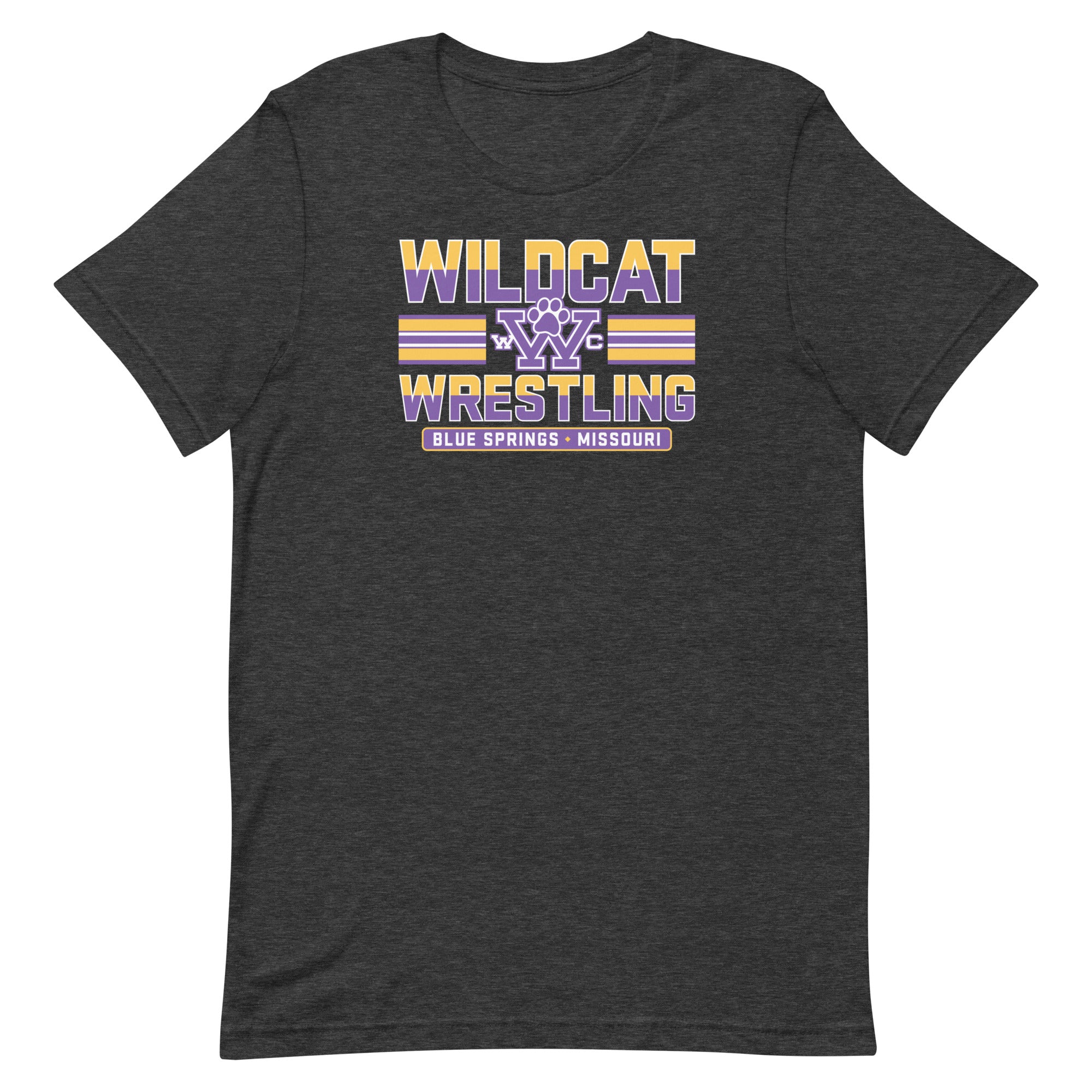 Wildcat Wrestling Club  Unisex Staple T-Shirt
