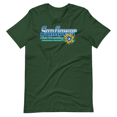 Sunflower Kids Wrestling Club Lawrence, KS Unisex Staple T-Shirt
