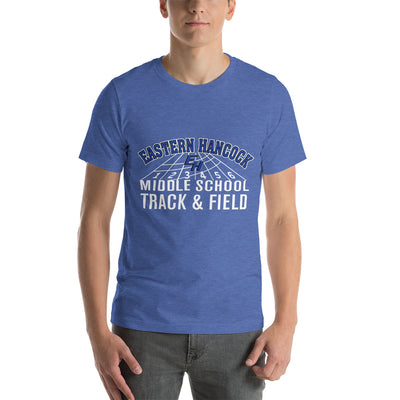 Eastern Hancock MS Track Track & Field  Unisex Staple T-Shirt