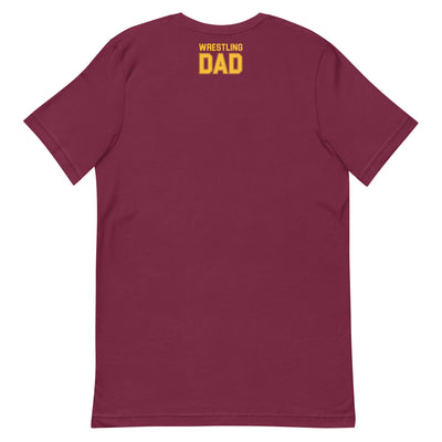 Lions Wrestling Club Maroon Wrestling Dad T-Shirt