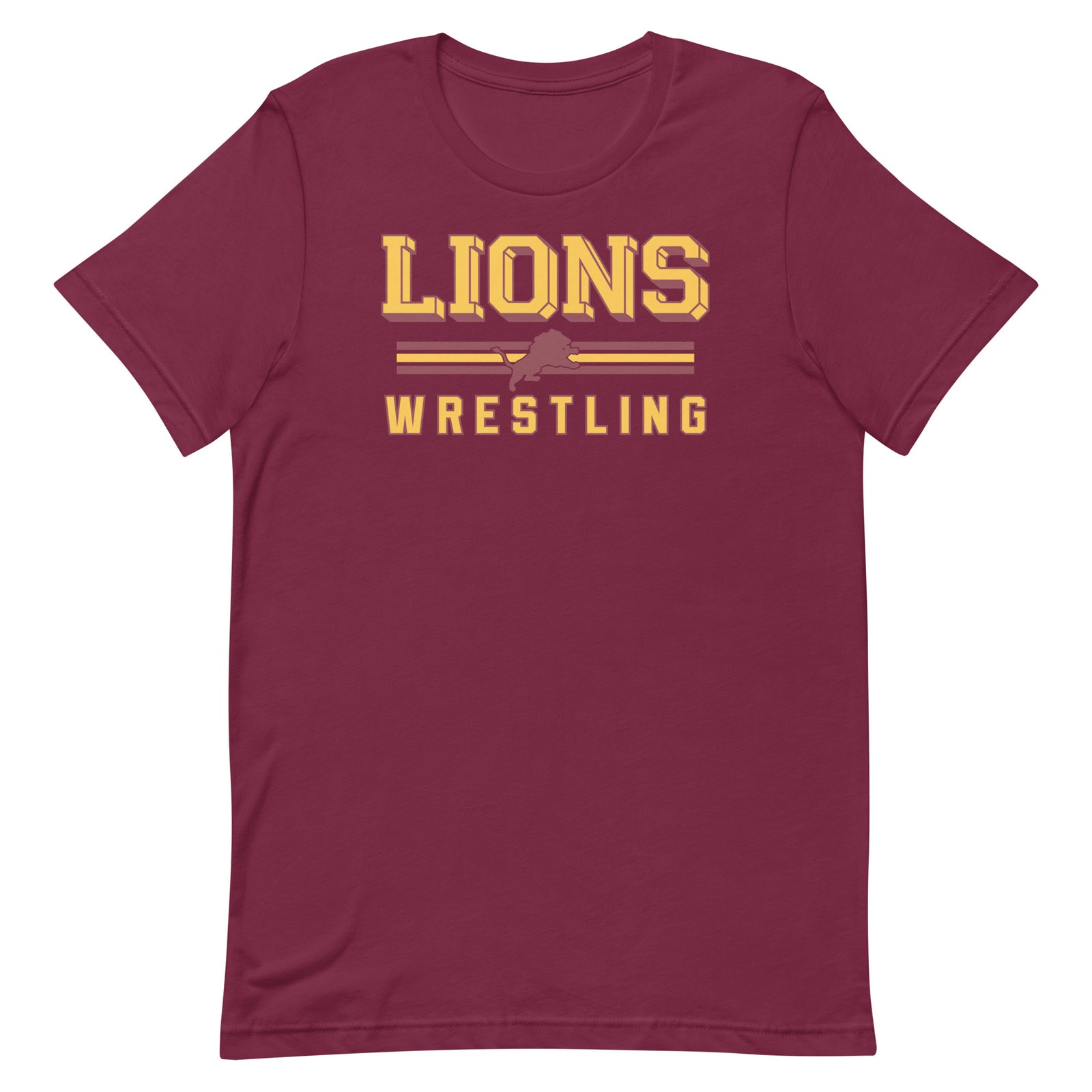 Lions Wrestling Club Wrestling Mom T-Shirt