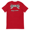 Burlington HS Wrestling Row The Boat (Front + Back) Unisex Staple T-Shirt