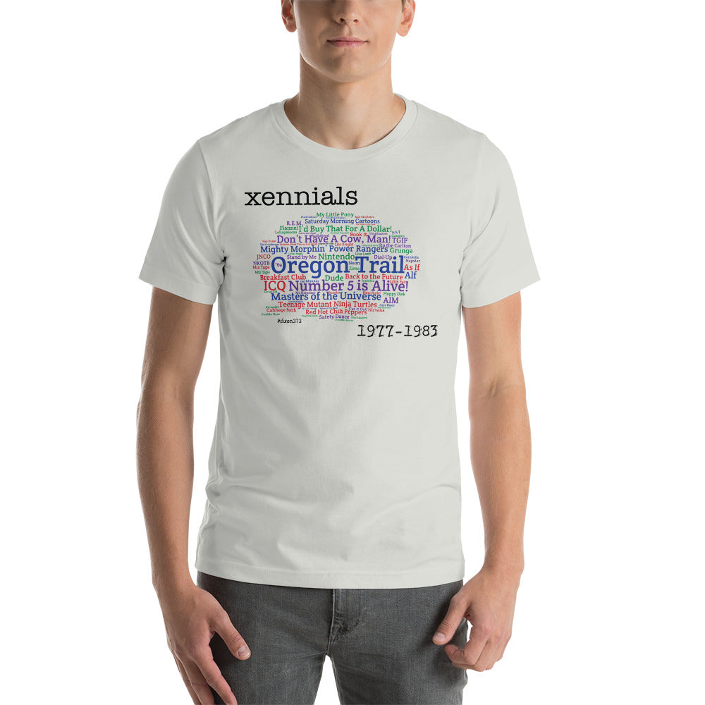 Xennials Unisex t-shirt