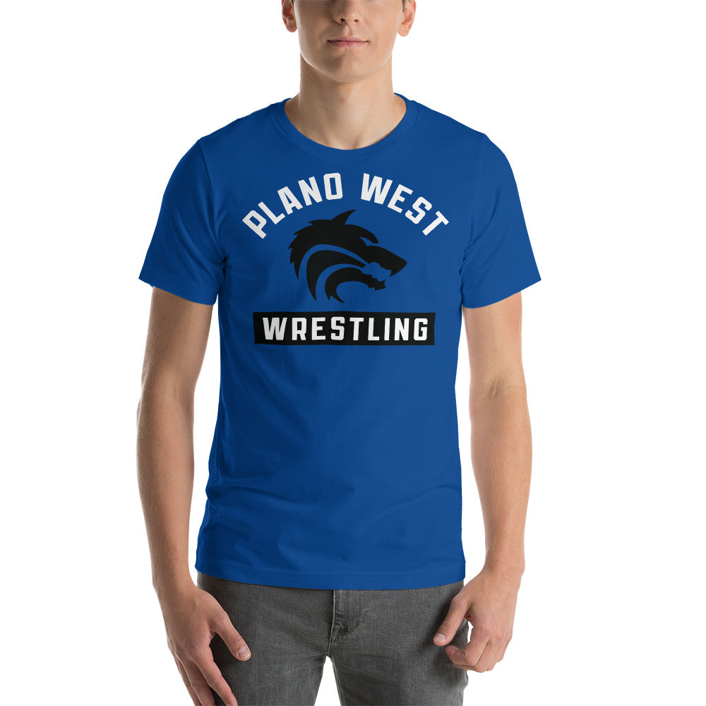 Plano West Wrestling Short-Sleeve Unisex T-Shirt