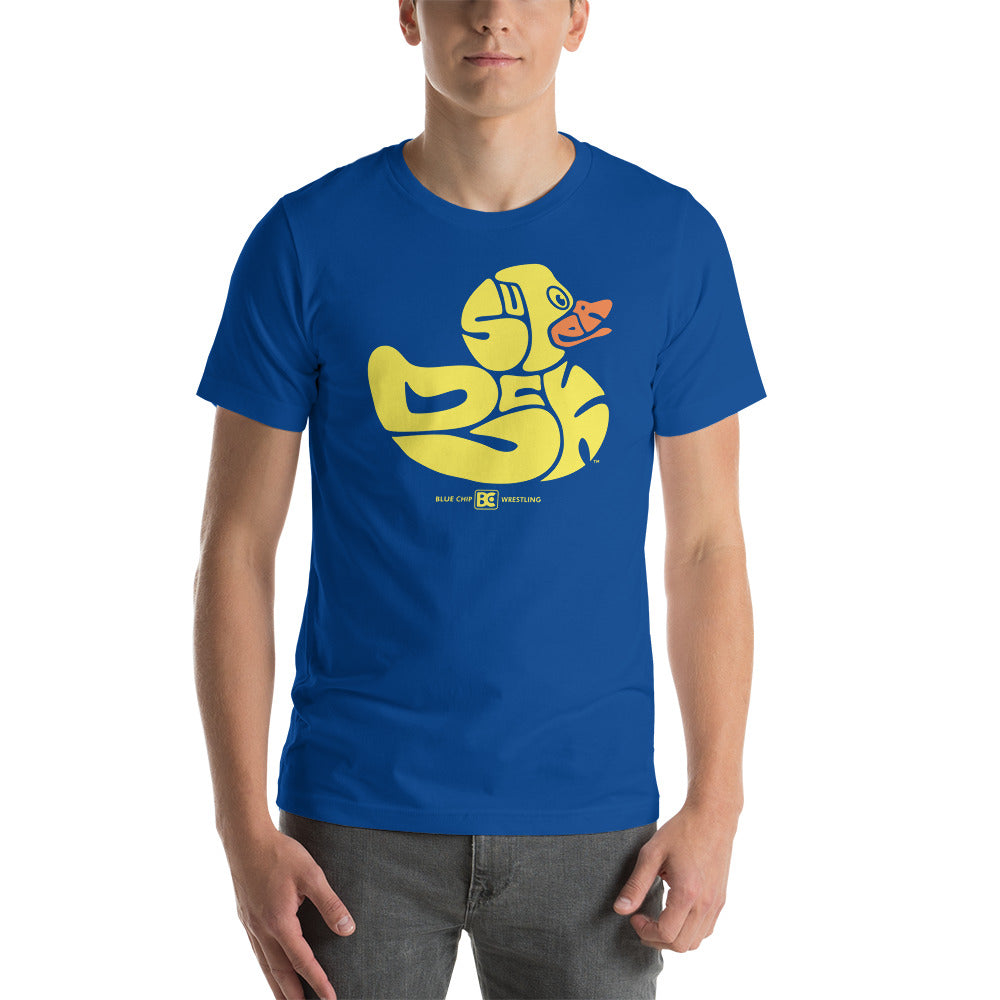 Super Duck Wrestling Super Soft Short-Sleeve T-Shirt - Blue Chip Athletic
