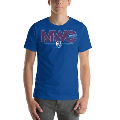 MWC Wrestling Academy 2022 Stripes Unisex t-shirt