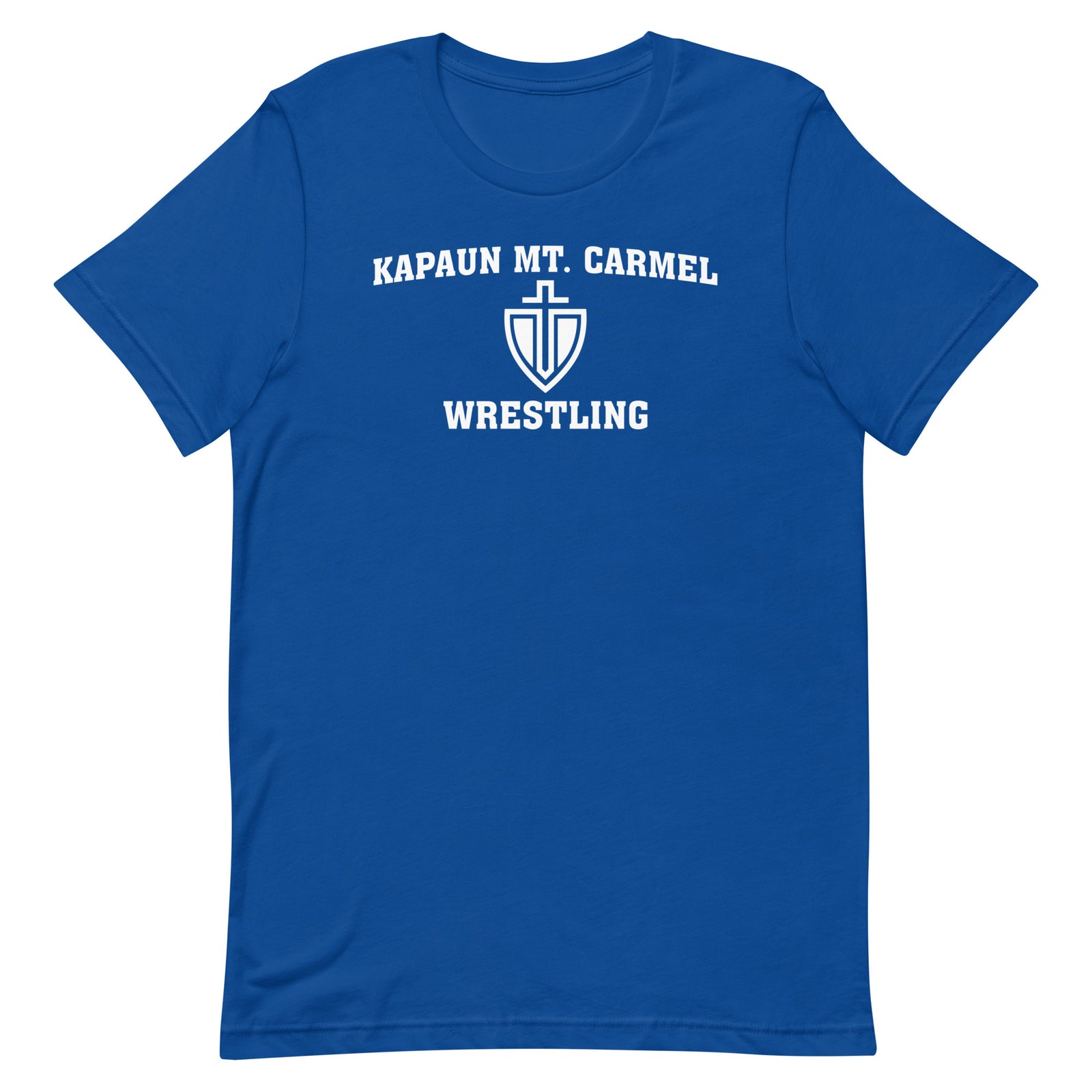 Kapaun Mt. Carmel Wrestling Royal Unisex Staple T-Shirt