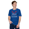 Stags Lacrosse Royal Unisex Staple T-Shirt