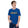 Lincoln Prep Booster Club Black Unisex Staple T-Shirt