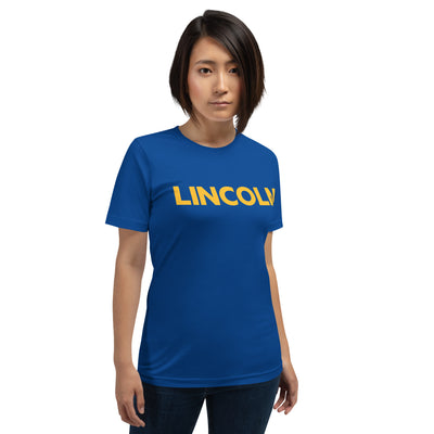 Lincoln Prep Booster Club Black Unisex Staple T-Shirt