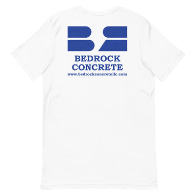 Bedrock Concrete Unisex Staple T-Shirt - Royal Print