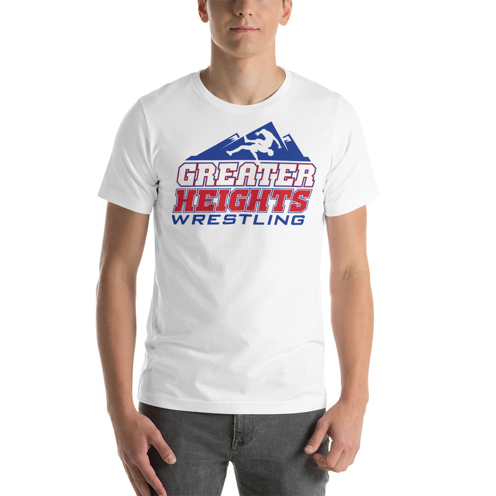 Greater Heights Wrestling 1 Short-Sleeve Unisex T-Shirt