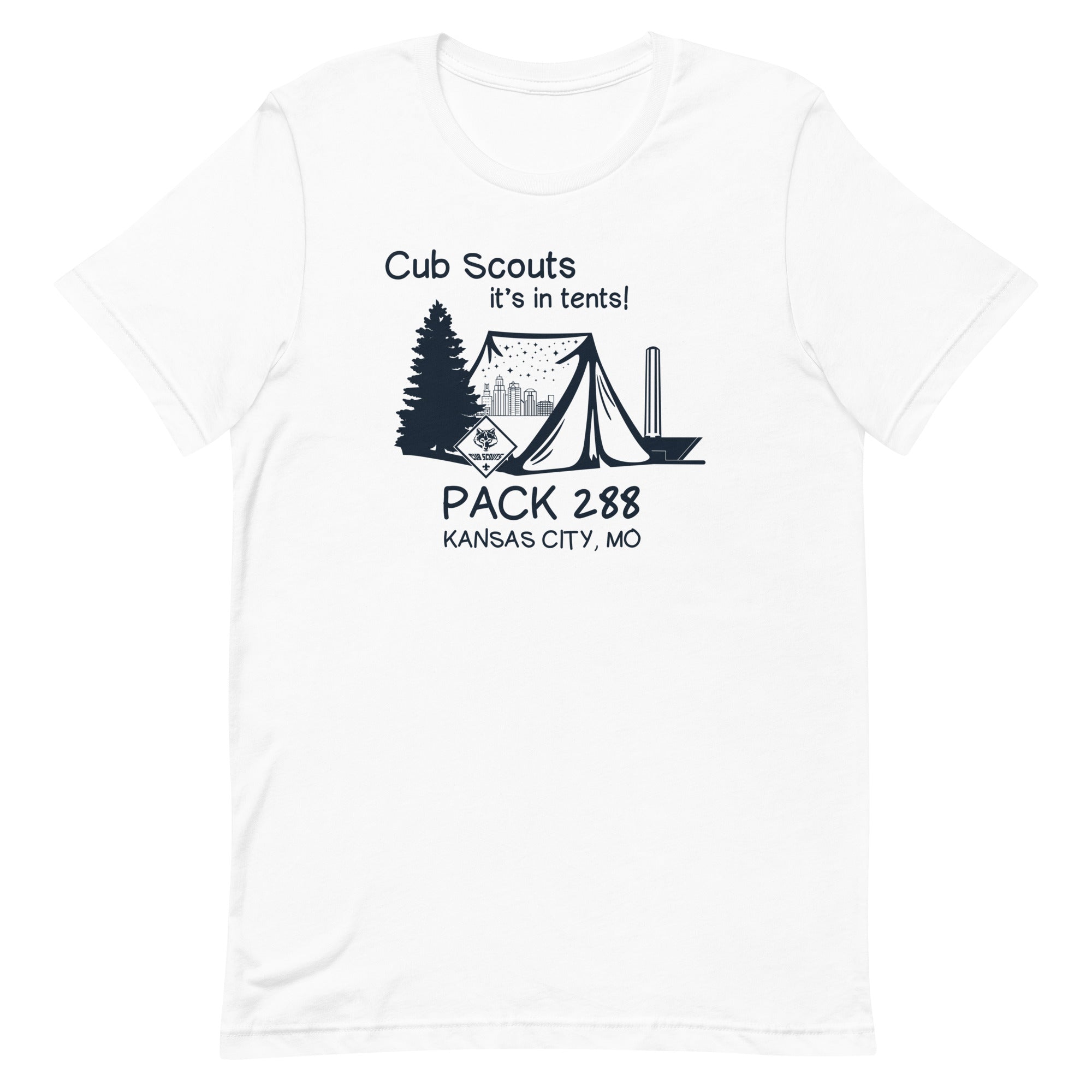 t-shirt 288 2022 - Athletic Blue Pack Scout Boy Chip Unisex