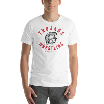 Park Hill Wrestling Trojans Unisex Staple T-Shirt