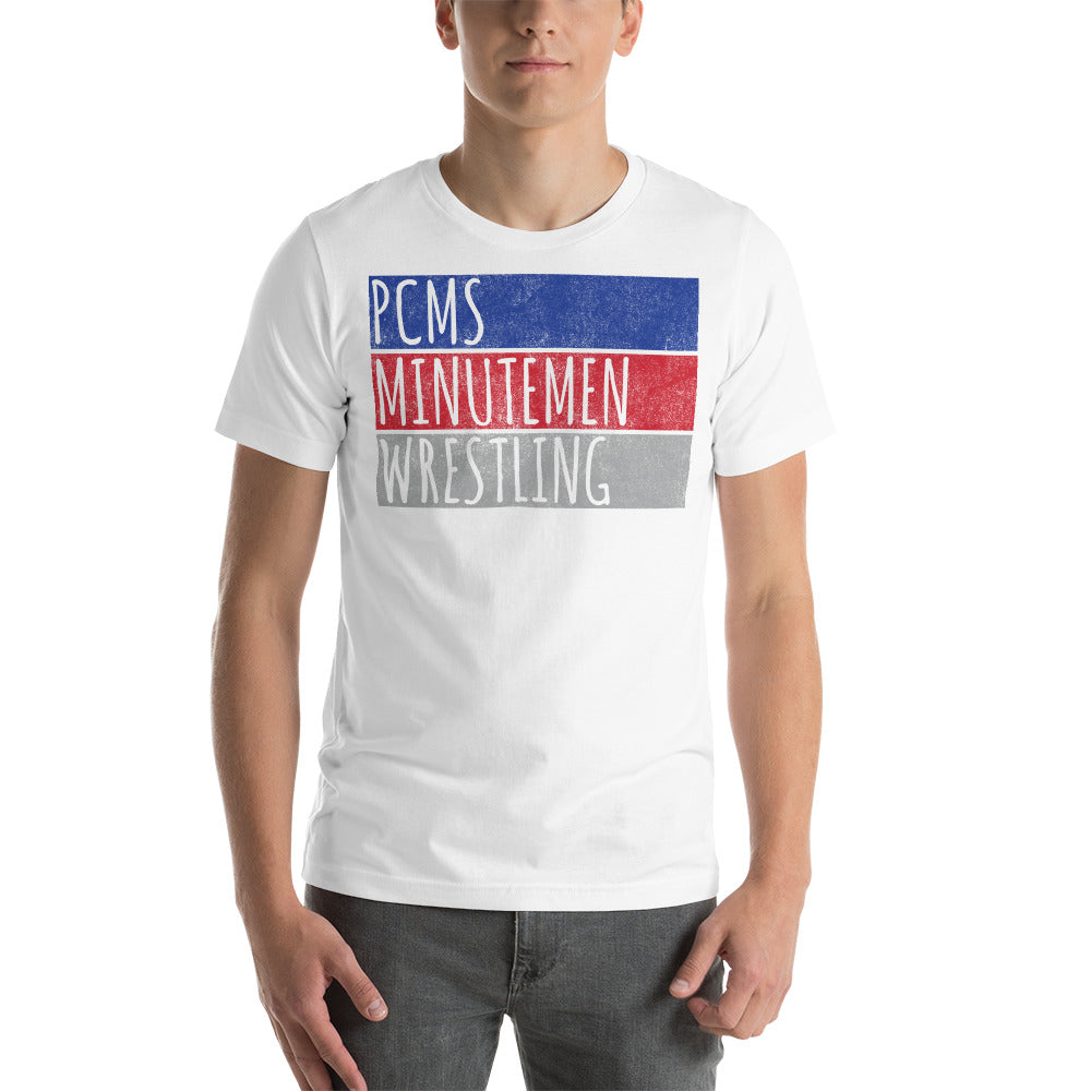 St. Mary’s High School Wrestling Minutemen Men's Unisex t-shirt
