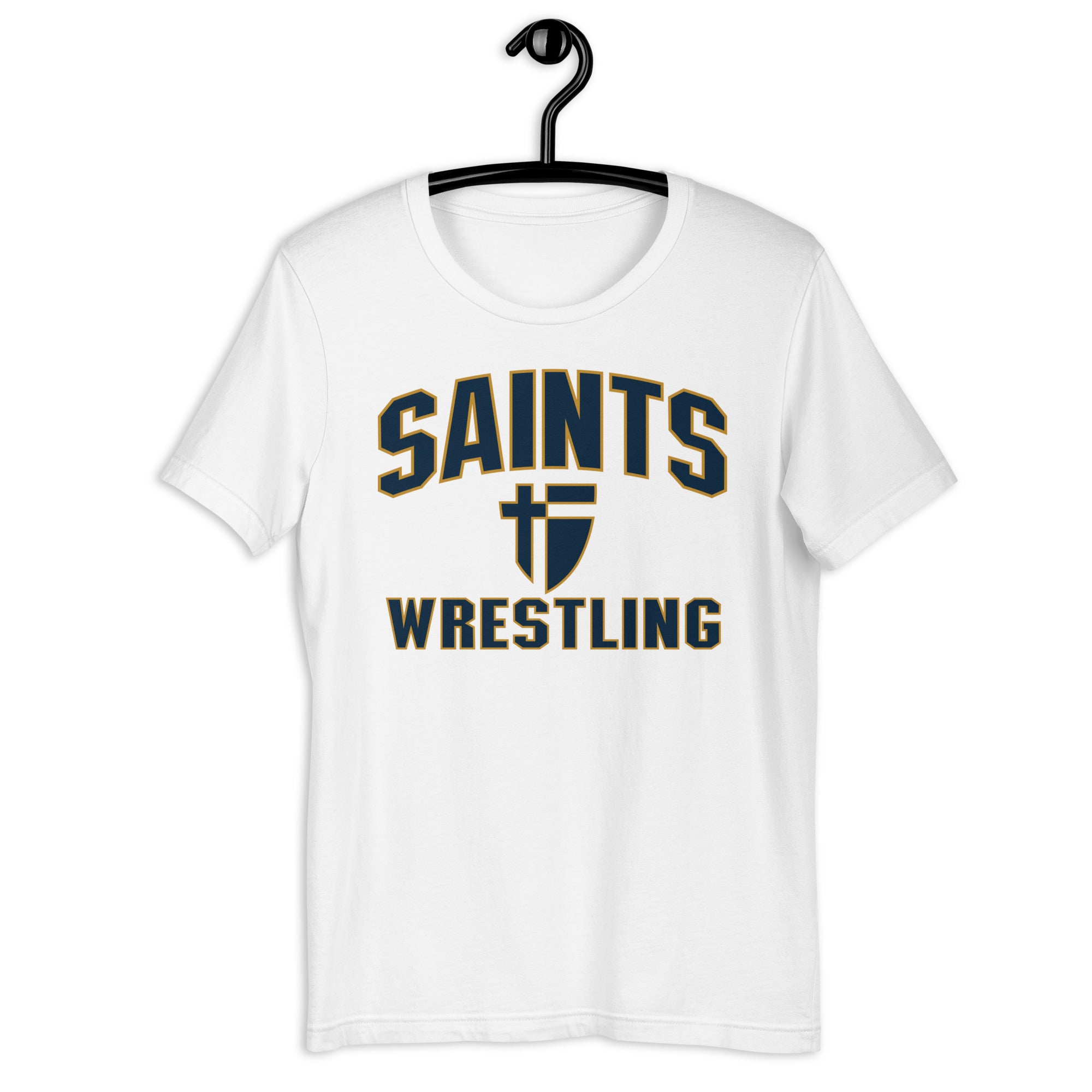 STA Saints Wrestling Youth Short Sleeve T-Shirt - Blue Chip Athletic