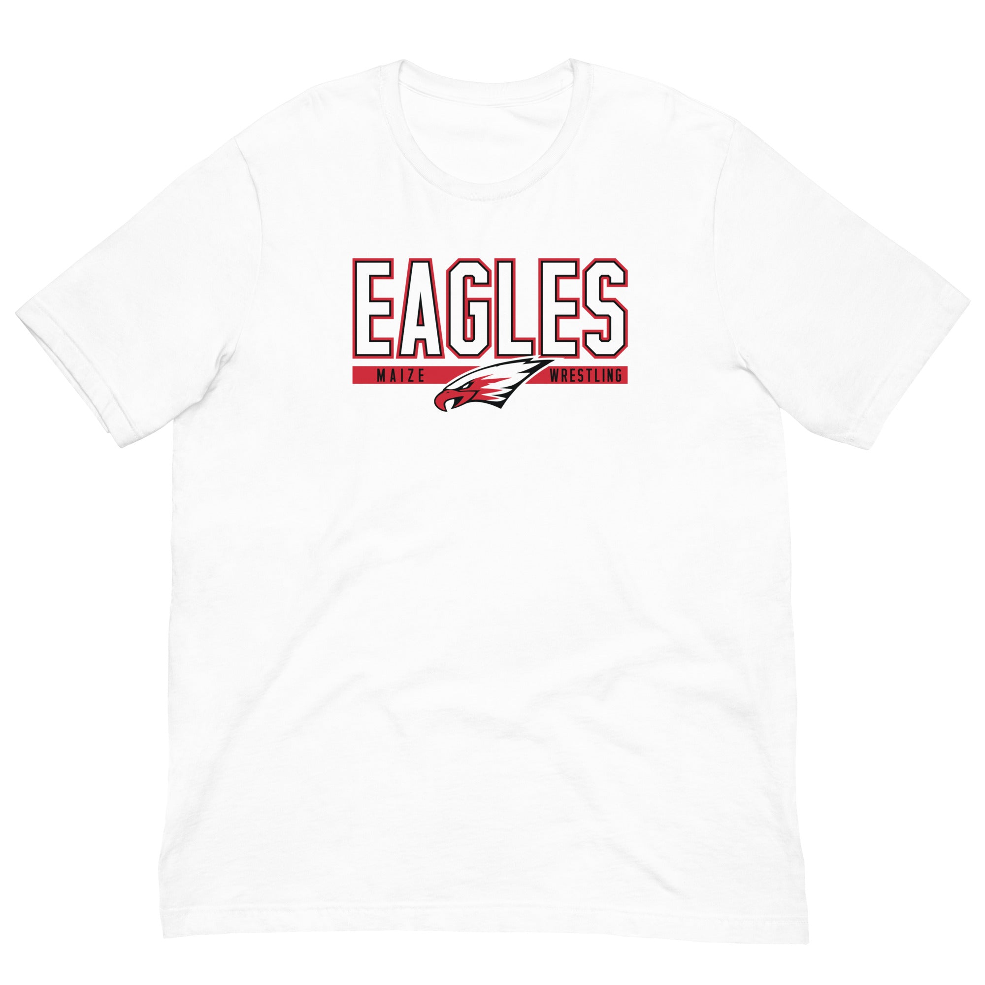 Maize HS Wrestling Eagles Unisex Staple T-Shirt