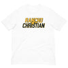 Rancho Christian High School RC Text Unisex Staple T-Shirt