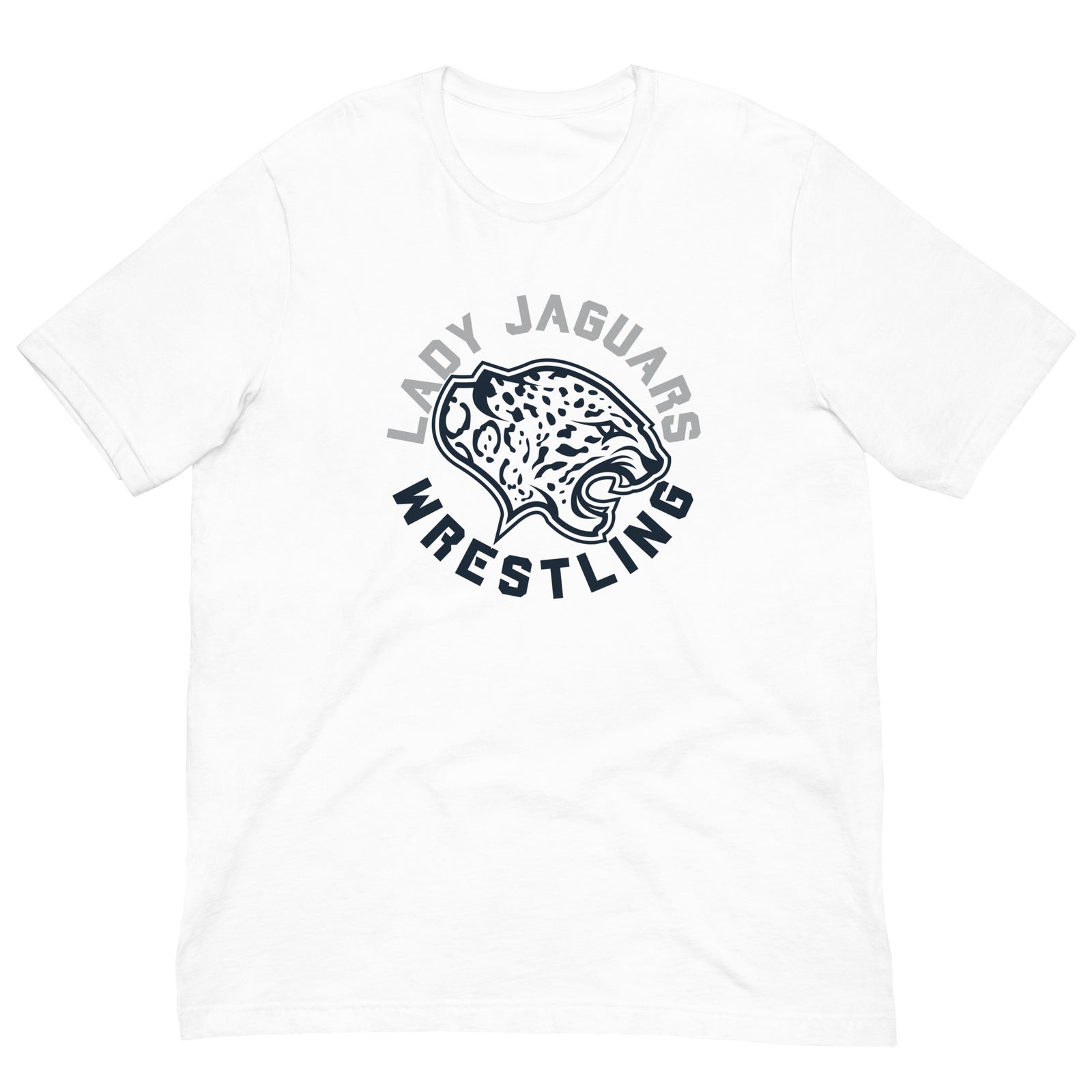 Mill Valley Lady Jaguars White Unisex Staple T-Shirt