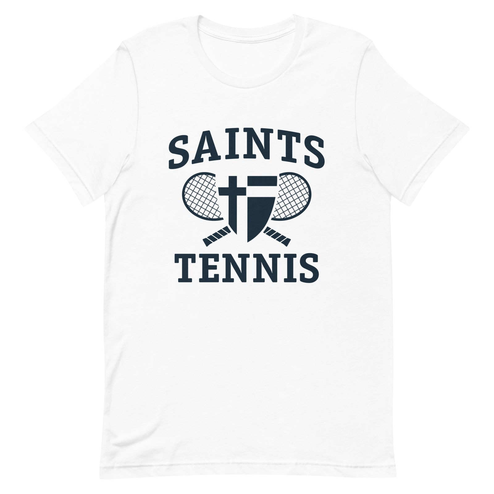 Saint Thomas Aquinas Tennis Unisex Staple T-Shirt