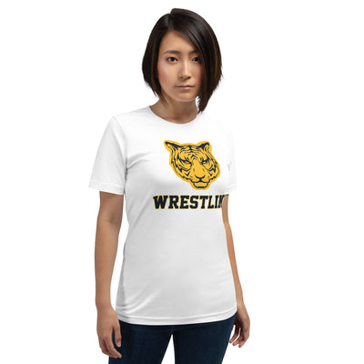 Burlington-Edison HS Wrestling Tiger  Unisex Staple T-Shirt
