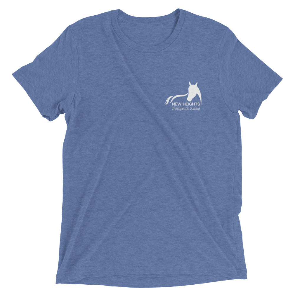 New Heights Therapeutic Riding Triblend Short sleeve t-shirt