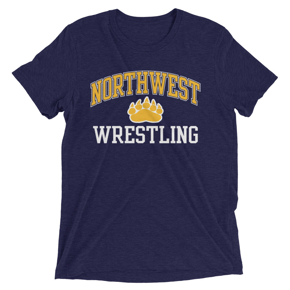 Wichita Northwest HS Wrestling Triblend Short sleeve t-shirt