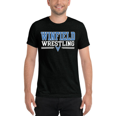 Winfield Wrestling Triblend Short sleeve t-shirt
