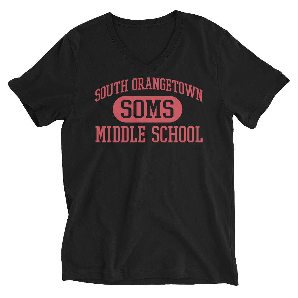 South Orangetown Middle School Unisex Short Sleeve V-Neck T-Shirt
