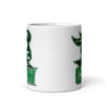 Charles DeWolf Middle School White glossy mug