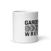 Garden Plain High School Wrestling White Glossy Mug