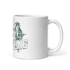 SMS Wrestling White glossy mug