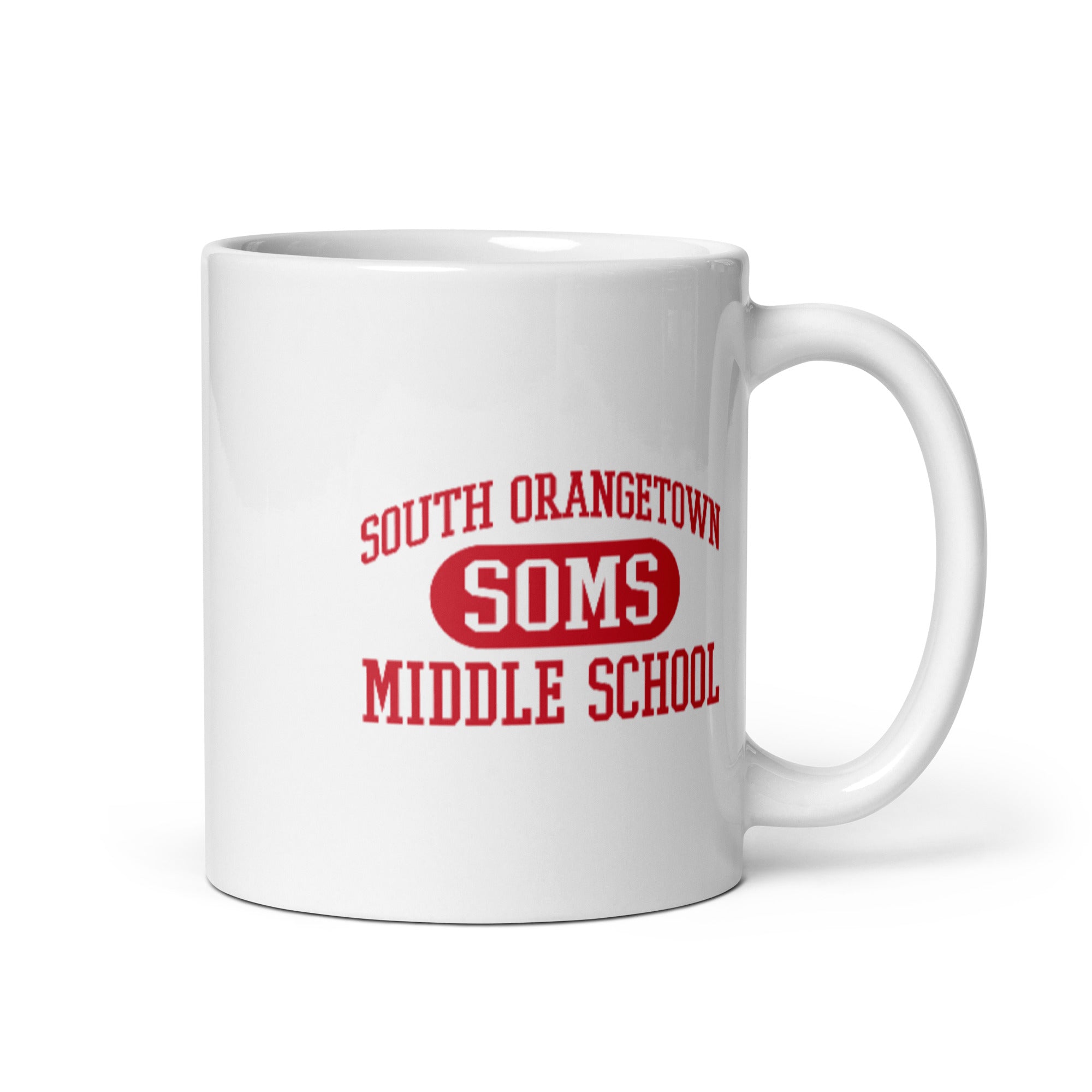 South Orangetown Middle School White Glossy Mug