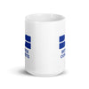 Bedrock Concrete White glossy mug