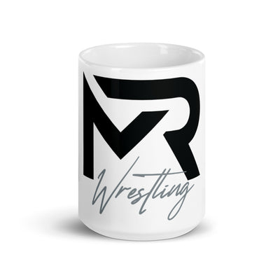 Marcus Robinson MR Wrestling White Glossy Mug