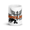 Tiger Wrestling Club White Glossy Mug