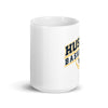 Trail Ridge Middle School Basketball White Glossy Mug