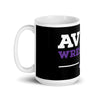 Avila Wrestling Banner Design 15oz Glossy Mug